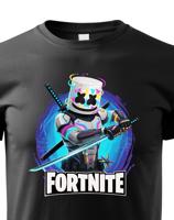 Dětské tričko s potiskem DJ Marshello Fortnite - ideální pro malé hráče