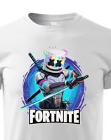 Dětské tričko s potiskem DJ Marshello Fortnite - ideální pro malé hráče