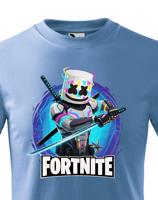 Dětské tričko s potiskem DJ Marshello Fortnite - ideální pro malé hráče