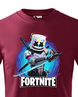 Dětské tričko s potiskem DJ Marshello Fortnite - ideální pro malé hráče