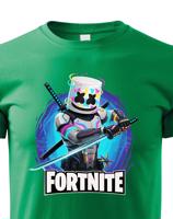 Dětské tričko s potiskem DJ Marshello Fortnite - ideální pro malé hráče