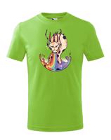 Dětské tričko s potiskem draka a duhy - skvělý dárek pro milovnice draků