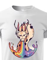 Dětské tričko s potiskem draka a duhy - skvělý dárek pro milovnice draků