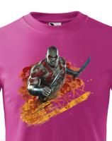 Dětské tričko s potiskem Drax - ideální dárek pro fanoušky Marvel