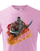Dětské tričko s potiskem Drax - ideální dárek pro fanoušky Marvel