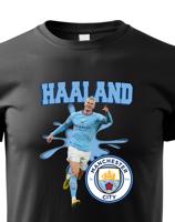 Dětské tričko s potiskem Erling Braut Haaland - Manchester city -  pánské tričko pro milovníky fotbalu