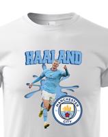 Dětské tričko s potiskem Erling Braut Haaland - Manchester city -  pánské tričko pro milovníky fotbalu
