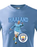 Dětské tričko s potiskem Erling Braut Haaland - Manchester city -  pánské tričko pro milovníky fotbalu