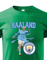 Dětské tričko s potiskem Erling Braut Haaland - Manchester city -  pánské tričko pro milovníky fotbalu