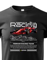 Dětské tričko s potiskem  Ferrari -  tričko pro milovníky F1