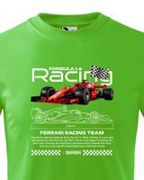 Dětské tričko s potiskem  Ferrari -  tričko pro milovníky F1