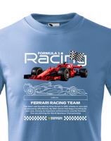 Dětské tričko s potiskem  Ferrari -  tričko pro milovníky F1