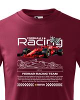 Dětské tričko s potiskem  Ferrari -  tričko pro milovníky F1