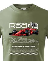 Dětské tričko s potiskem  Ferrari -  tričko pro milovníky F1