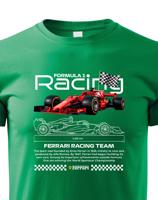 Dětské tričko s potiskem  Ferrari -  tričko pro milovníky F1