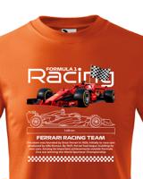 Dětské tričko s potiskem  Ferrari -  tričko pro milovníky F1