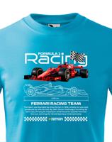 Dětské tričko s potiskem  Ferrari -  tričko pro milovníky F1