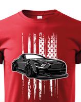 Dětské tričko s potiskem Ford Mustang -  tričko pro milovníky aut
