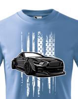 Dětské tričko s potiskem Ford Mustang -  tričko pro milovníky aut