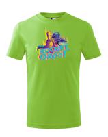 Dětské tričko s potiskem Groot a Rocket  - ideální dárek pro fanoušky Marvel