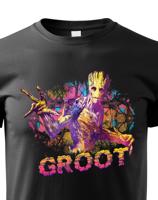 Dětské tričko s potiskem Groot - ideální dárek pro fanoušky Marvel
