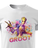 Dětské tričko s potiskem Groot - ideální dárek pro fanoušky Marvel