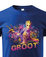 Dětské tričko s potiskem Groot - ideální dárek pro fanoušky Marvel