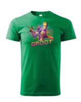 Dětské tričko s potiskem Groot - ideální dárek pro fanoušky Marvel