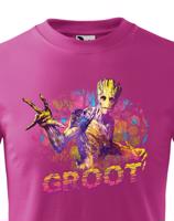 Dětské tričko s potiskem Groot - ideální dárek pro fanoušky Marvel