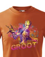 Dětské tričko s potiskem Groot - ideální dárek pro fanoušky Marvel