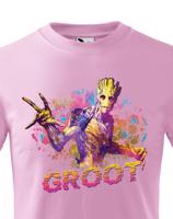 Dětské tričko s potiskem Groot - ideální dárek pro fanoušky Marvel