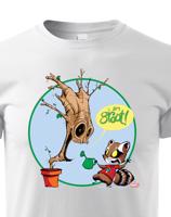 Dětské tričko s potiskem Groot - ideální dárek pro fanoušky Marvel