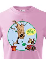 Dětské tričko s potiskem Groot - ideální dárek pro fanoušky Marvel