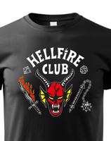 Dětské tričko s potiskem Hellfire club