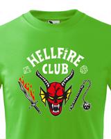 Dětské tričko s potiskem Hellfire club