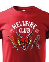 Dětské tričko s potiskem Hellfire club