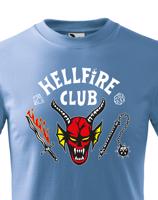 Dětské tričko s potiskem Hellfire club