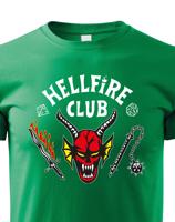 Dětské tričko s potiskem Hellfire club
