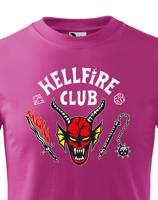 Dětské tričko s potiskem Hellfire club
