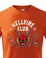 Dětské tričko s potiskem Hellfire club