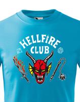 Dětské tričko s potiskem Hellfire club
