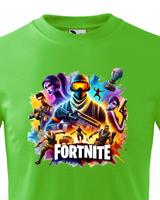 Dětské tričko s potiskem hry Fortnite - ideální pro malé hráče