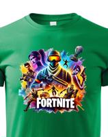 Dětské tričko s potiskem hry Fortnite - ideální pro malé hráče