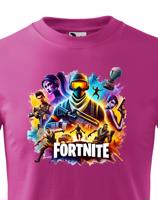 Dětské tričko s potiskem hry Fortnite - ideální pro malé hráče