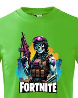 Dětské tričko s potiskem hry Fortnite - ideální pro malé hráče