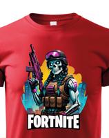 Dětské tričko s potiskem hry Fortnite - ideální pro malé hráče