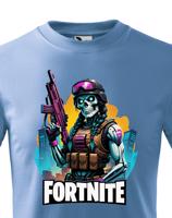 Dětské tričko s potiskem hry Fortnite - ideální pro malé hráče