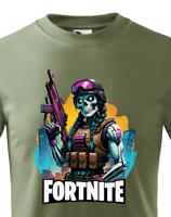 Dětské tričko s potiskem hry Fortnite - ideální pro malé hráče