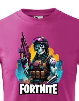 Dětské tričko s potiskem hry Fortnite - ideální pro malé hráče