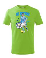 Dětské tričko s potiskem Kevin De Bruyne -  dětské tričko pro milovníky fotbalu